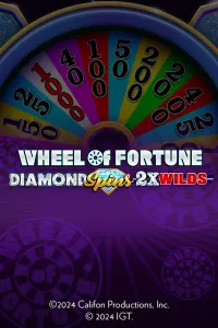 Wheel of Fortune Diamond Spins 2x Wilds